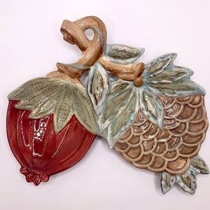 Berry Shaped Decorative Plate / Trinket Dish